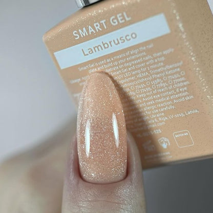 SMART LIQUID GEL WITH SHIMMER LAMBRUSCO, 15 ML -HELLO™