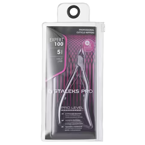 STALEKS PROFESSIONAL CUTICLE NIPPERS STALEKS PRO EXPERT NE-100-5 - STALEKS™