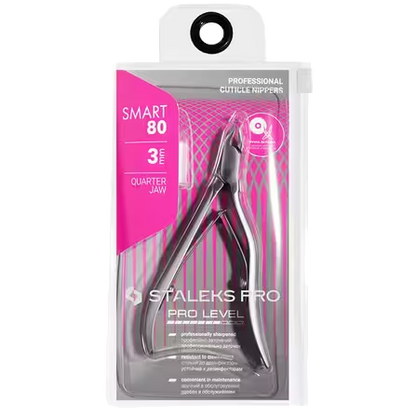 STALEKS PROFESSIONAL CUTICLE NIPPERS STALEKS PRO SMART 80 3 MM- NS-80-3 STALEKS™