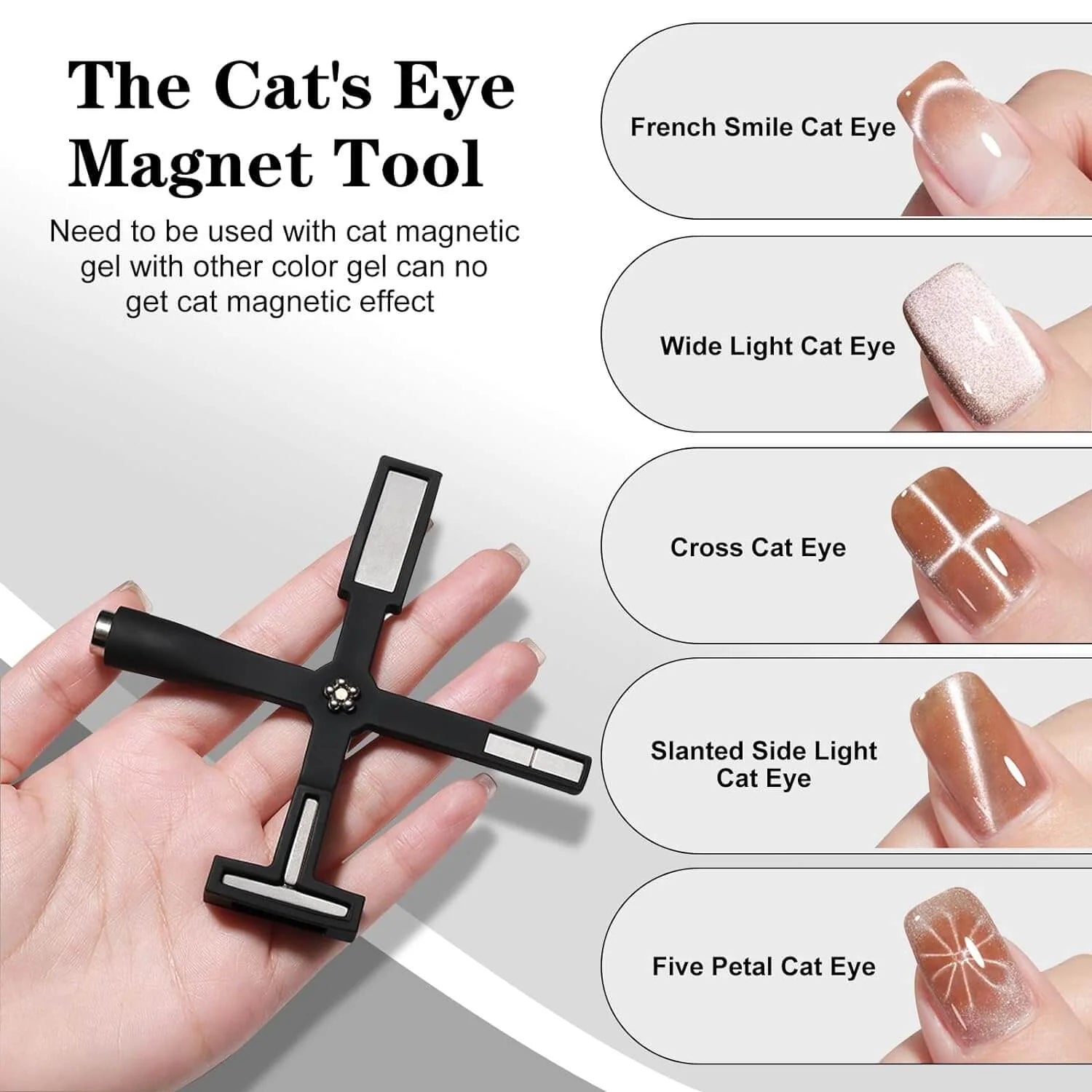 5-in-1 Fancy Cat Eye Magnet