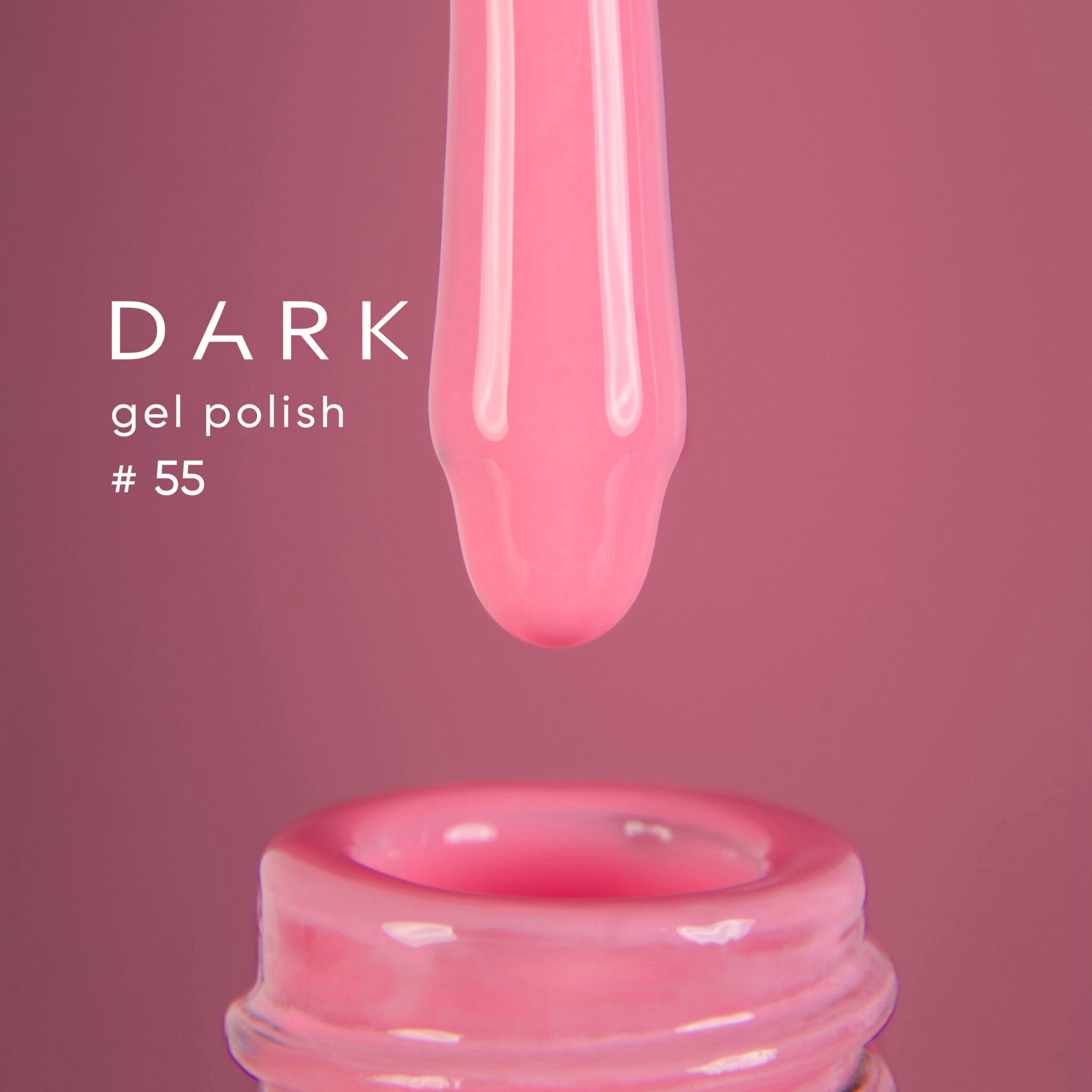 DARK GEL POLISH NEW COLLECTION #55, 10ml