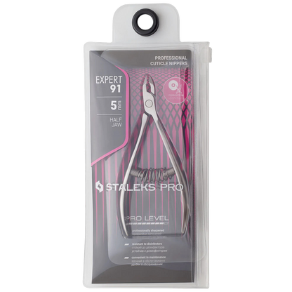 STALEKS PRO EXPERT 91 PROFESSIONAL CUTICLE NIPPERS 5 MM NE-91-5- STALEKS™