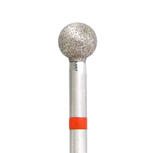 Diamond Nail Drill Bit Red Ball 5.0-F (#162)- KMIZ