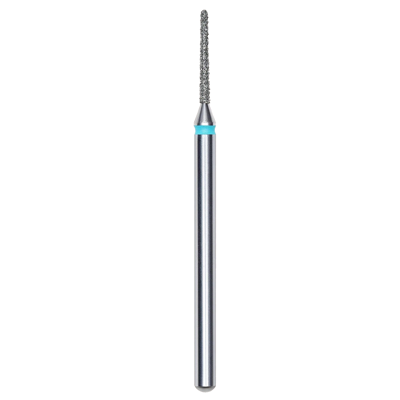 DIAMOND NAIL DRILL BIT, "NEEDLE", BLUE, HEAD DIAMETER 1/10MM (FA80B010/10) - STALEKS™