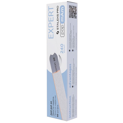 DISPOSABLE FILES PAPMAM FOR STRAIGHT NAIL FILE EXPERT 22 (50 PCS) DFCE-22 W- STALEKS™