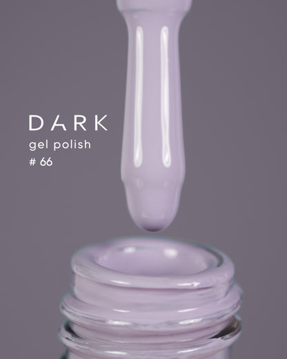 DARK GEL POLISH NEW COLLECTION #66, 10ml