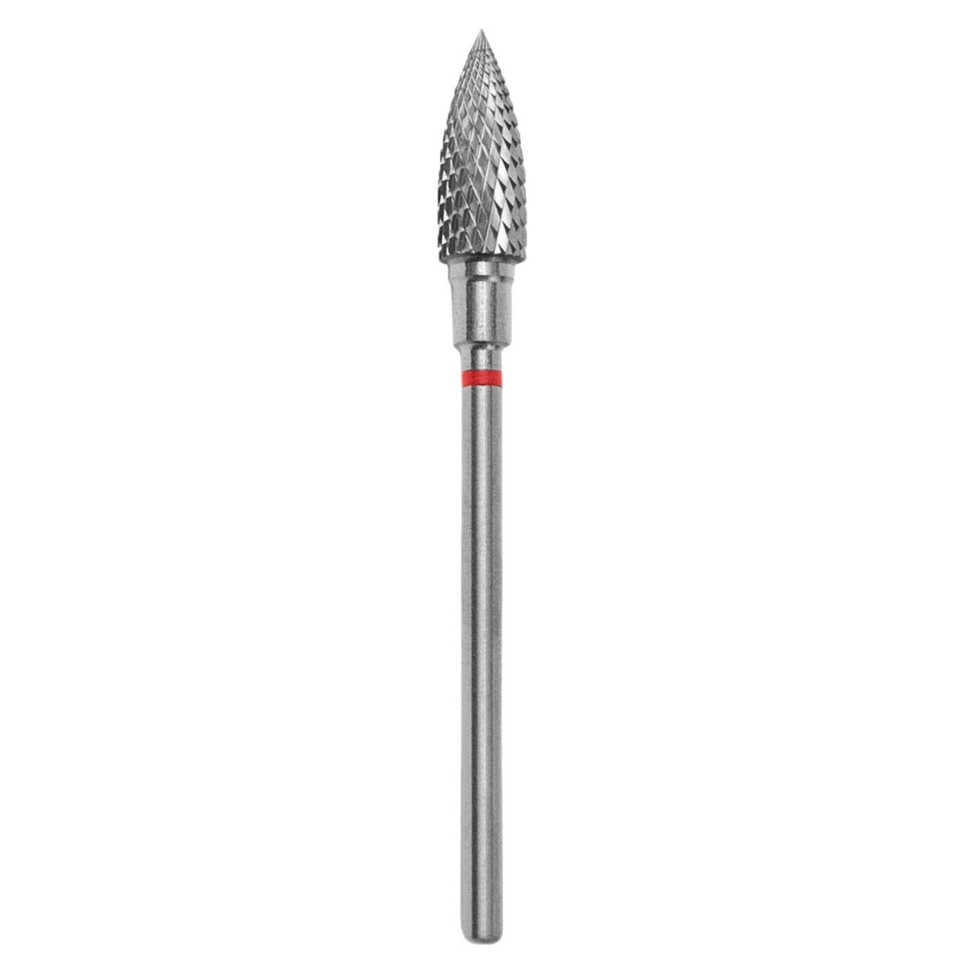 CARBIDE NAIL DRILL BIT, "FlAME", RED, HEAD DIAMETER 5/13.5MM (FT10R050/13.5) (№75) - STALEKS™