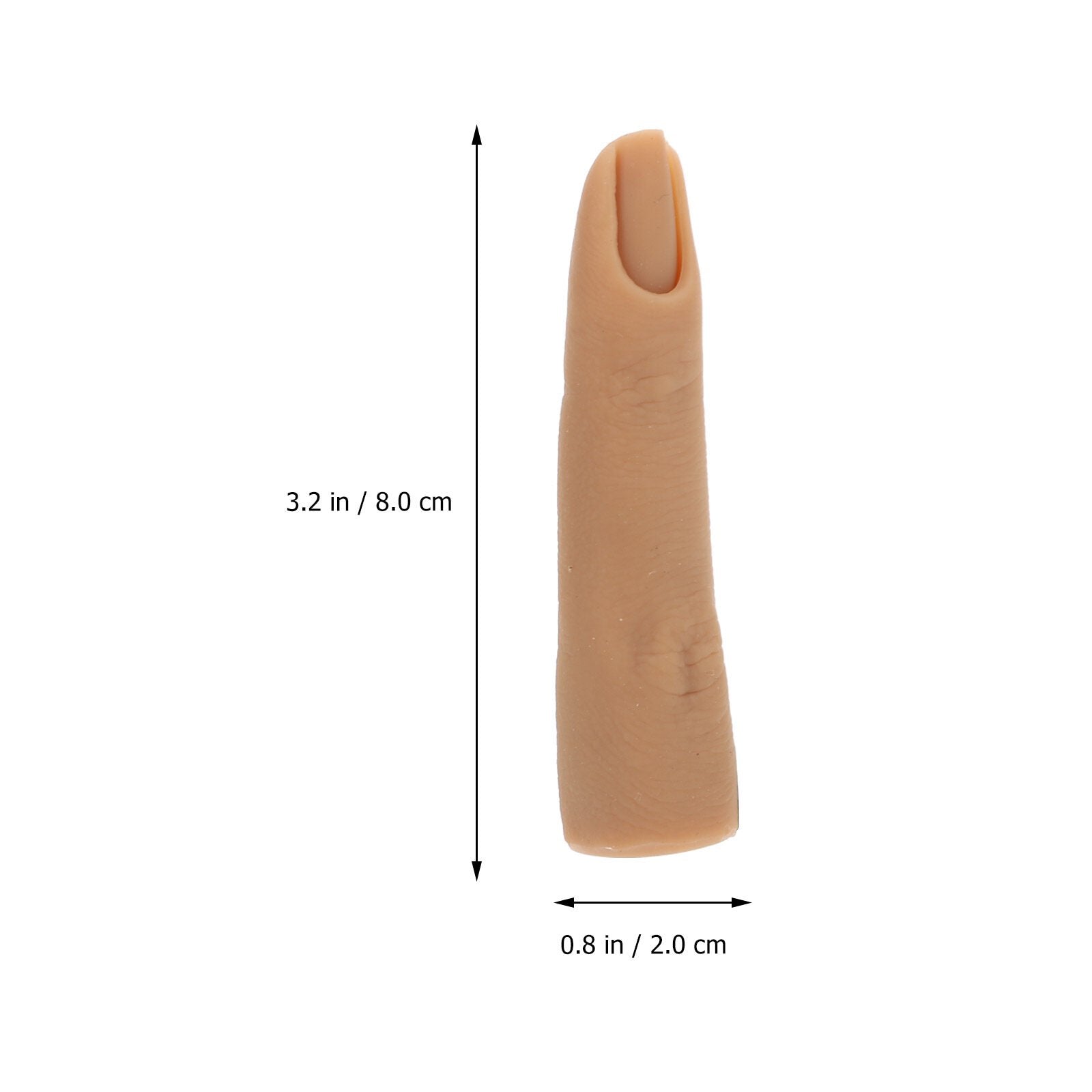 SILICONE NAIL PRACTICE FINGER 1:1 (1 psc)