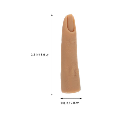 SILICONE NAIL PRACTICE FINGER 1:1 (1 psc)