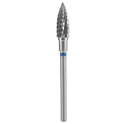 CARBIDE NAIL DRILL BIT, "FLAME", BLUE, HEAD DIAMETER 5/13,5MM (FT10B050/13.5) (#210) -STALEKS™