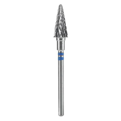 CARBIDE NAIL DRILL BIT FOR LEFT-HANDED USERS, "CONE" BLUE EXPERT, HEAD DIAMETER 6/ 14MM (FT73B060/14) (#206)-STALEKS™