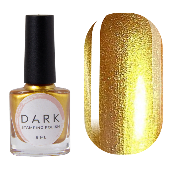 DARK STAMPING POLISH GOLD #04, 8ml