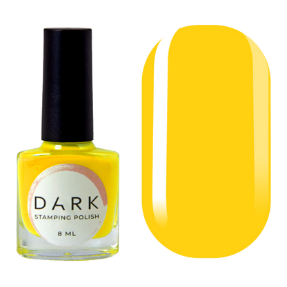 DARK STAMPING POLISH YELLOW #05, 8ml