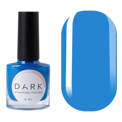 DARK STAMPING POLISH BLUE #10, 8ml