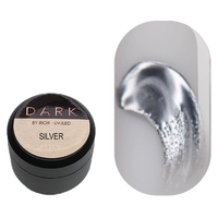 DARK SILVER METAL GEL PAINT, 5ml