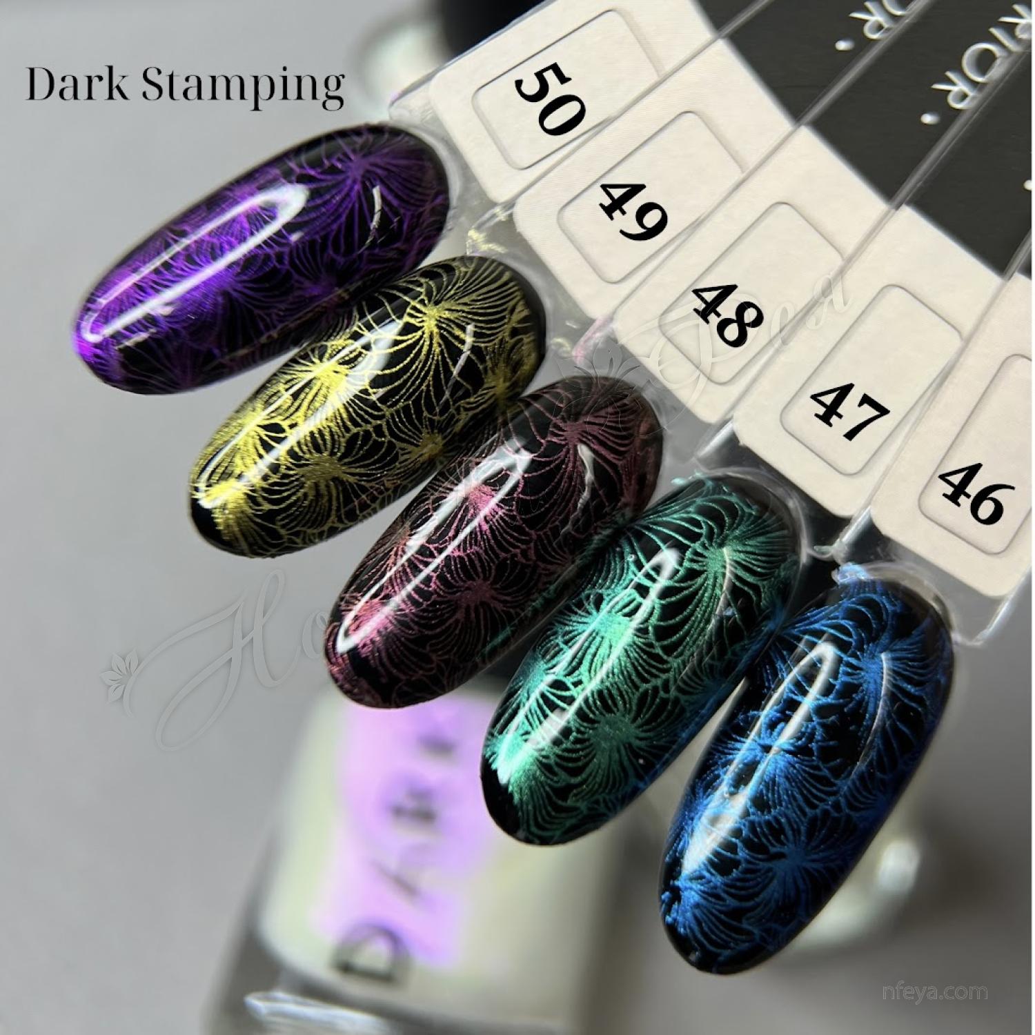 DARK STAMPING POLISH PURPLE CHAMELEON #50, 10ml