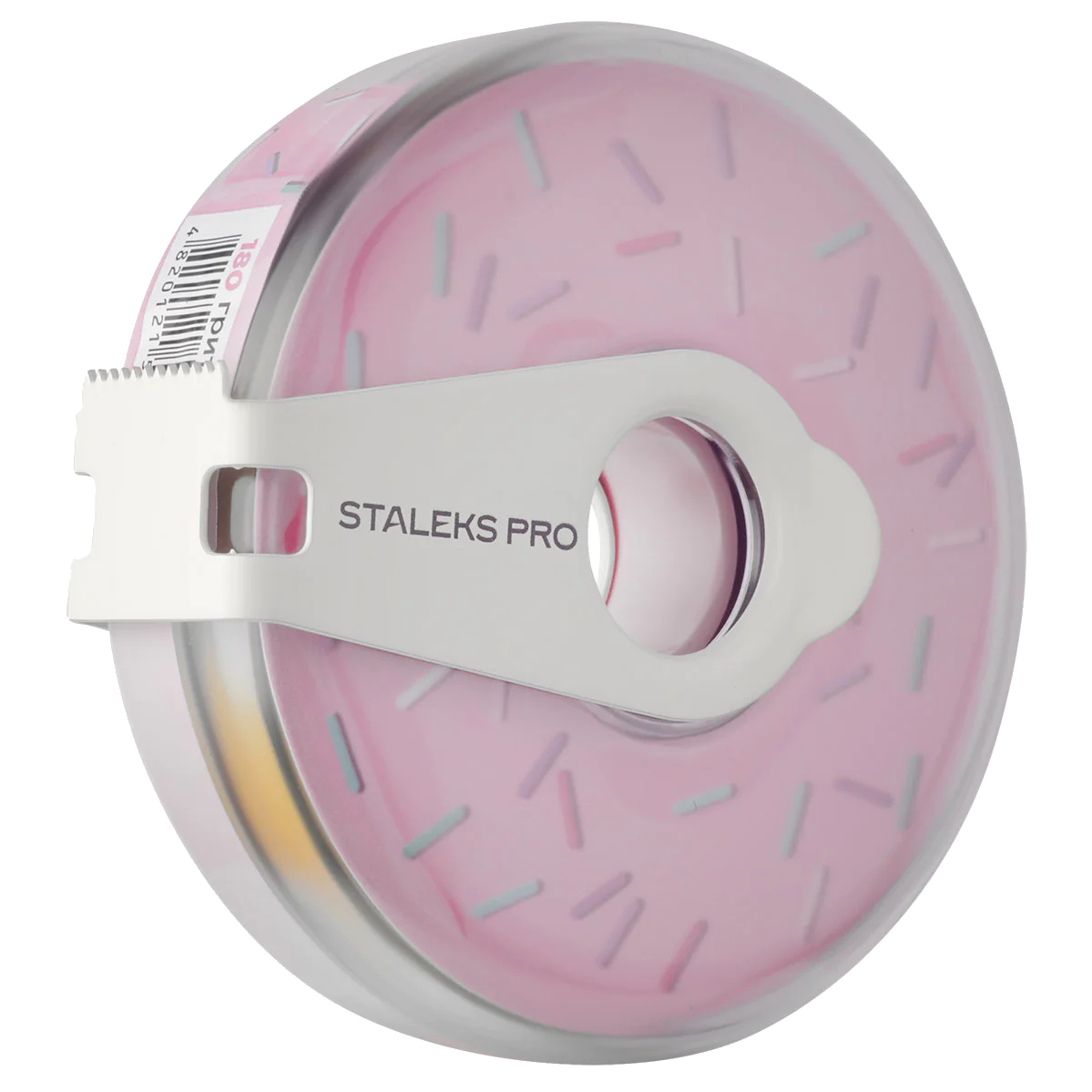 STALEKS PRO EXPERT WHITE NAIL FILE REFILL ROLL IN A PLASTIC CASE 80 REMOVABLE FILES PER ROLL AT- STALEKS™