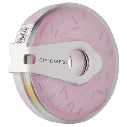 STALEKS PRO EXPERT WHITE NAIL FILE REFILL ROLL IN A PLASTIC CASE 80 REMOVABLE FILES PER ROLL AT- STALEKS™