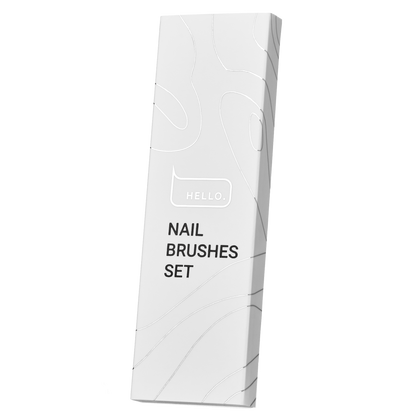 NAIL BRUSHES SET, 1 PCS -HELLO™