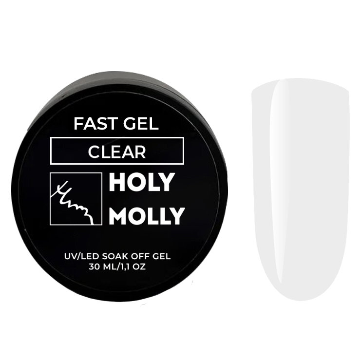 FAST GEL CLEAR 30g- HOLY MOLLY™