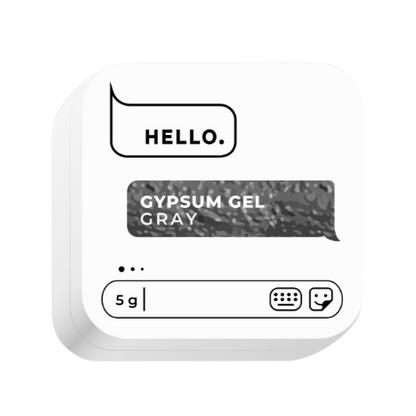 GYPSUM GEL GRAY, 5 G  -HELLO