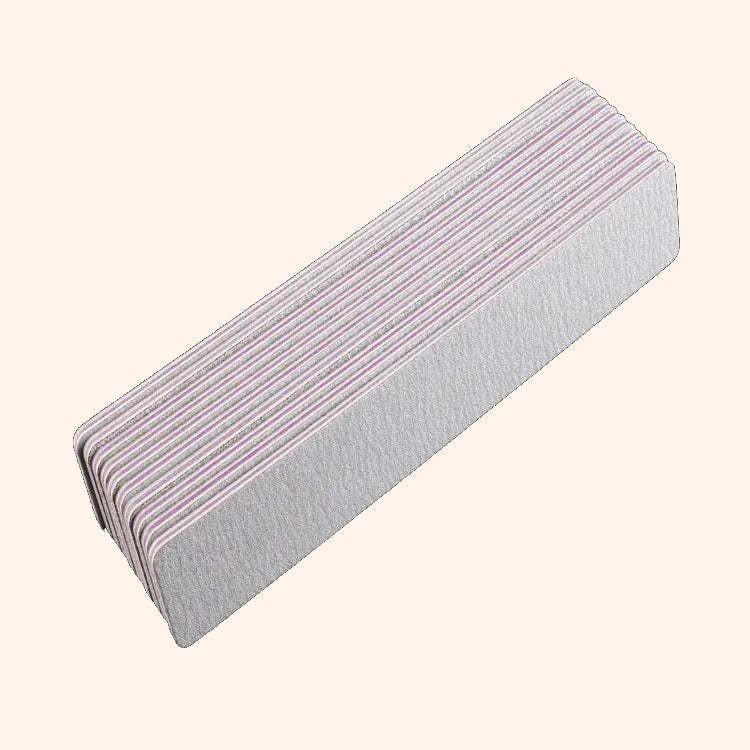 WIDE SIDE -NAIL FILES- RECTANGLE, 25 pcs