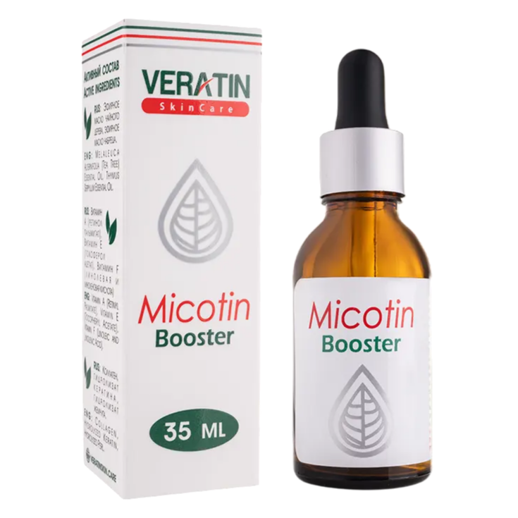 Veratin Micotin Booster, 15ml and 35ml