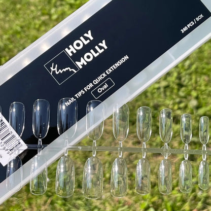 OVAL GEL TIPS (240pcs)- HOLY MOLLY™