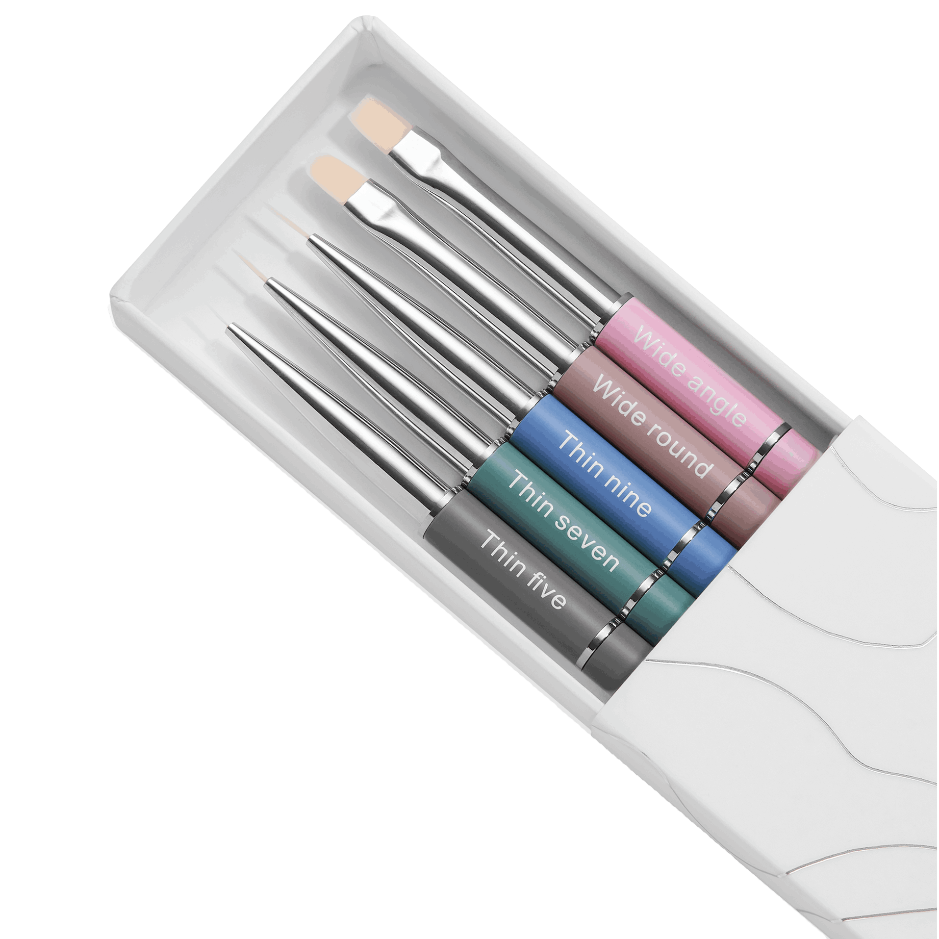 NAIL BRUSHES SET, 1 PCS -HELLO™