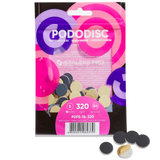 STALEKS PRO S PODODISC DISPOSABLE FILES SOFT BASE FOR PEDICURE DISC 15MM (50 PCS) PDFS-15- STALEKS™