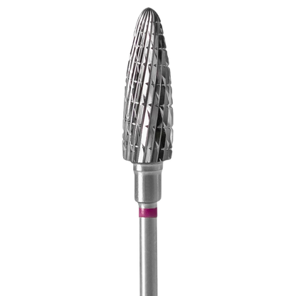 CARBIDE NAIL DRILL BIT, "CORN", PURPLE, HEAD DIAMETER 5/13MM (FT90V050/13) (№80)- STALEKS™