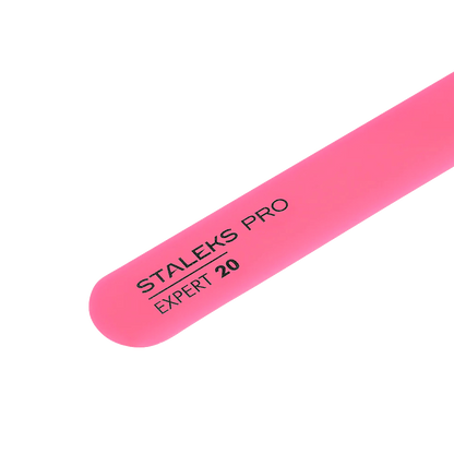 STALEKS BEVELED STRAIGHT PLASTIC NAIL FILE (BASE), EXPERT 20, SPBE-20 - STALEKS™