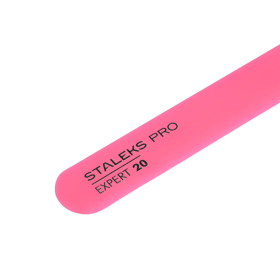 STALEKS BEVELED STRAIGHT PLASTIC NAIL FILE (BASE), EXPERT 20, SPBE-20 - STALEKS™