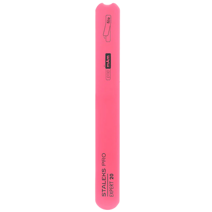 STALEKS BEVELED STRAIGHT PLASTIC NAIL FILE (BASE), EXPERT 20, SPBE-20 - STALEKS™