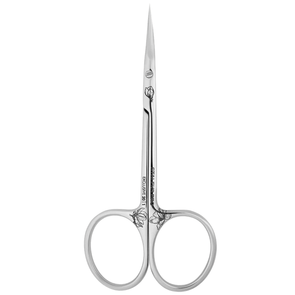 STALEKS PRO EXCLUSIVE 20 TYPE 1 PROFESSIONAL CUTICLE SCISSORS WITH NARROW TIPS SHORTENED HANDLES MAGNOLIA SX-20/1M- STALEKS™