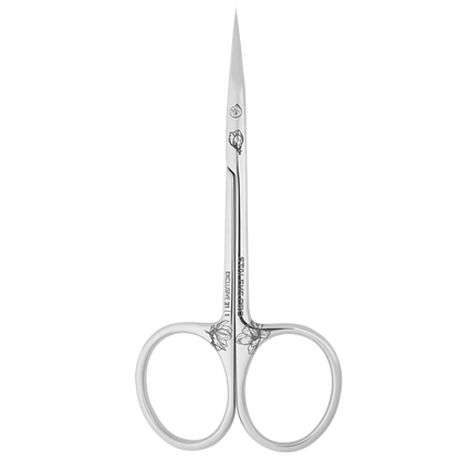 STALEKS PRO EXCLUSIVE 21 TYPE 1 PROFESSIONAL CUTICLE SCISSORS WITH CURVED BLADE MAGNOLIA SX-21/1M- STALEKS™