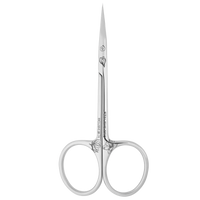 STALEKS PRO EXCLUSIVE 21 TYPE 1 PROFESSIONAL CUTICLE SCISSORS WITH CURVED BLADE MAGNOLIA SX-21/1M- STALEKS™