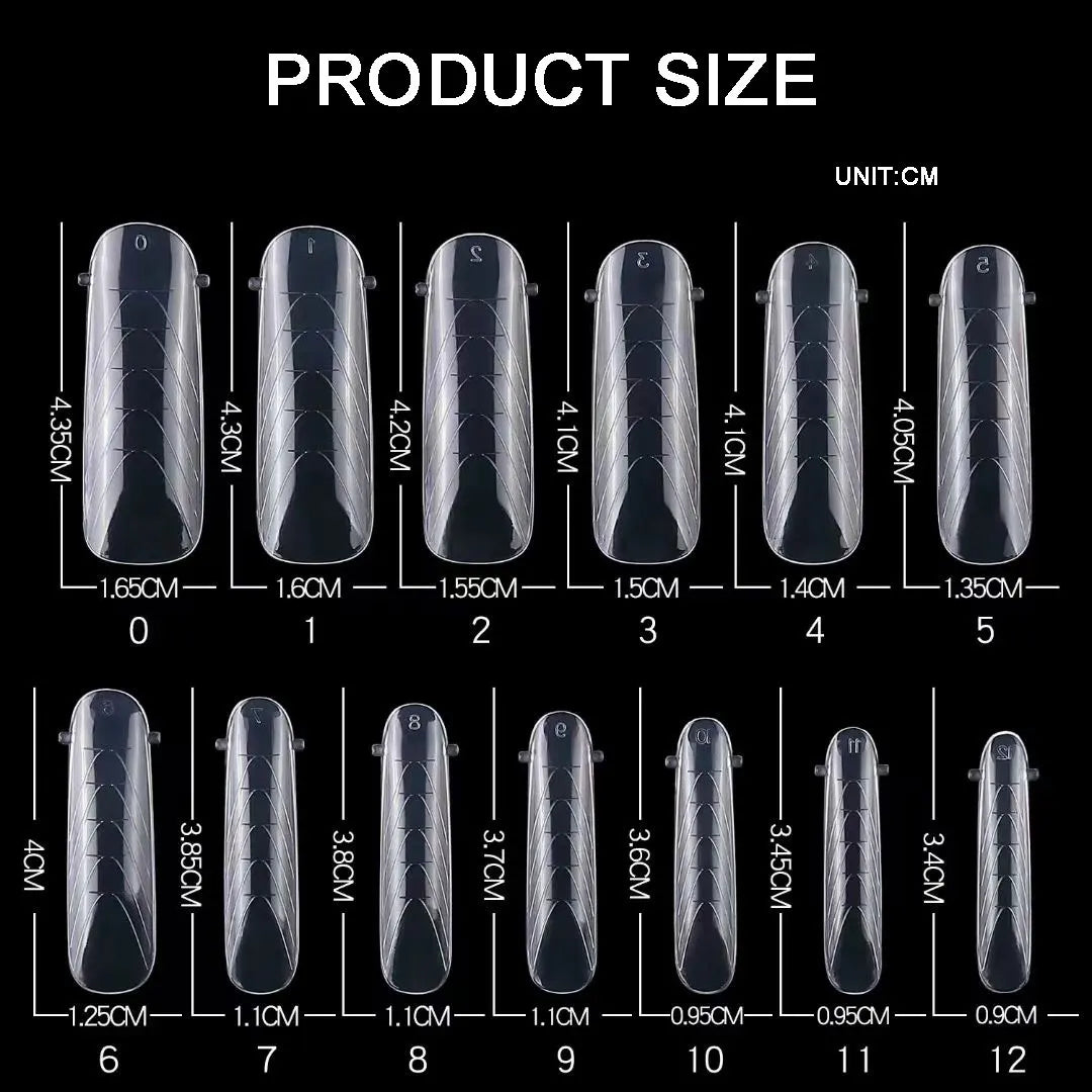 UPPER/DUAL NAIL FORMS #3 FOR ACRYGEL, POLYGEL 120pc