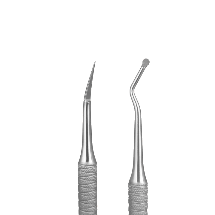 STALEKS PRO EXPERT 20/1 CUTICLE PUSHER (CURETTE HEMISPHERE+ CLEANER) PE-20/1- STALEKS™