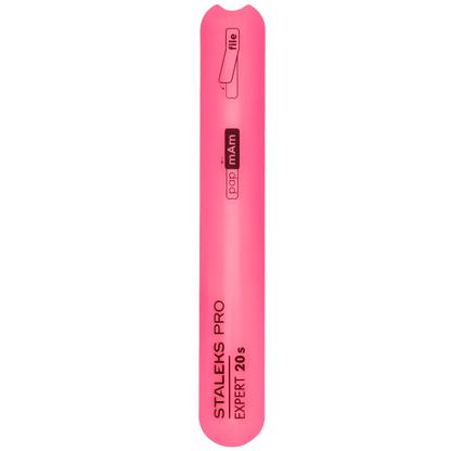 BEVELED STRAIGHT PLASTIC NAIL FILE (BASE)SMALL, SPBE-20s- STALEKS™