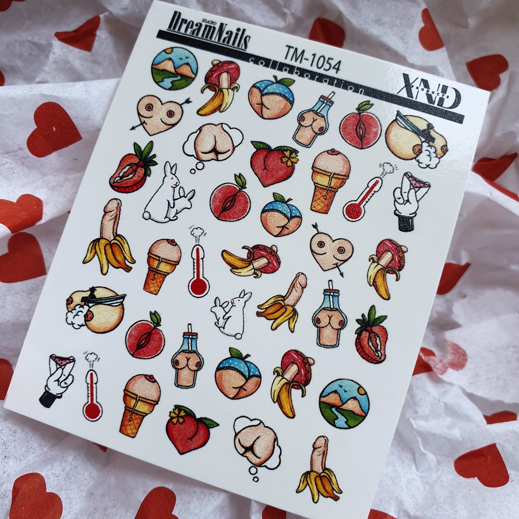 TM-1054 NAIL DECAL 2D