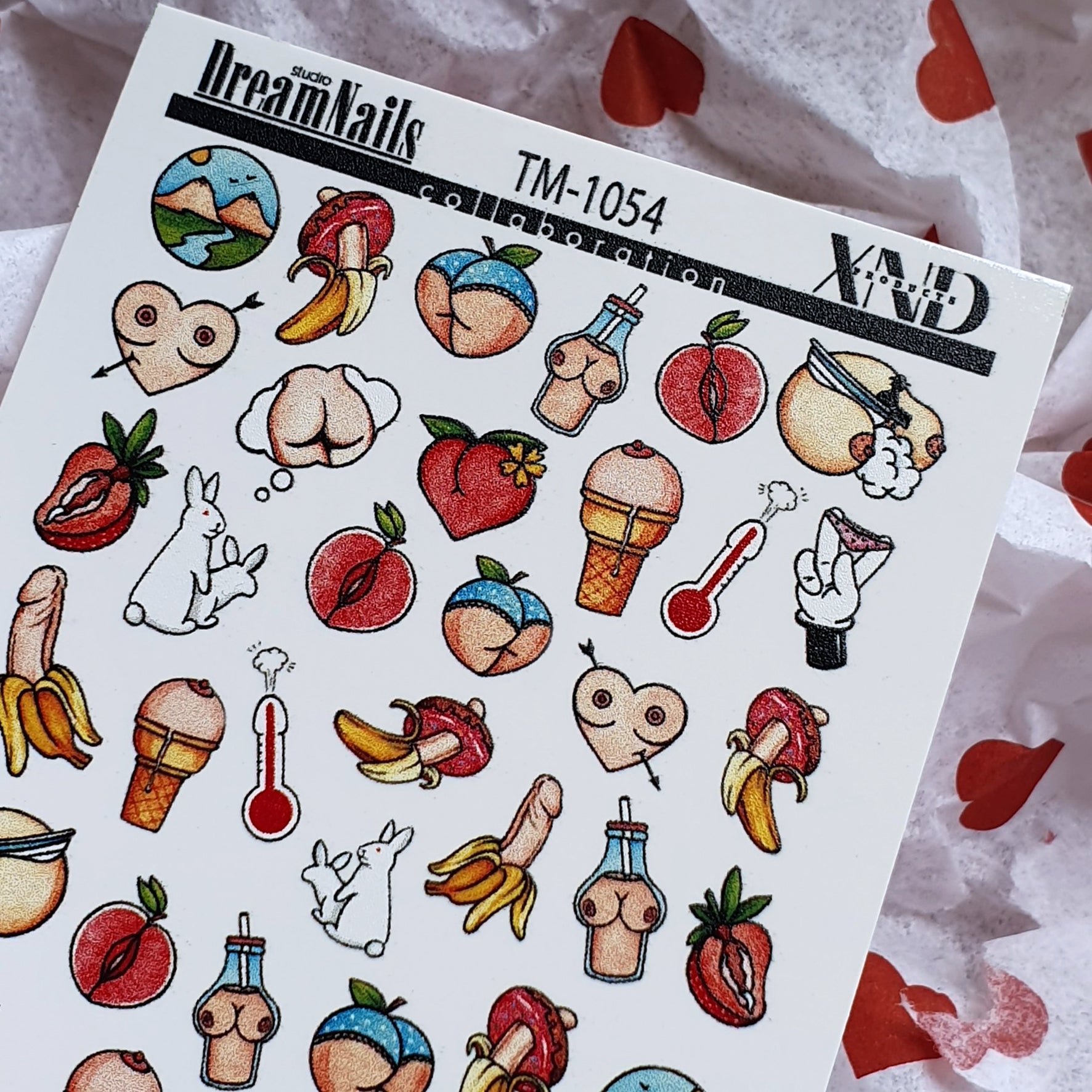 TM-1054 NAIL DECAL 2D