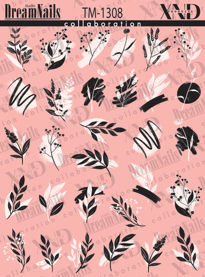 TM-1308 NAIL DECAL 2D