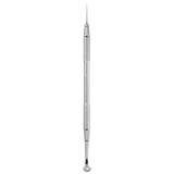 STALEKS PRO EXPERT 20 TYPE 4 BLACKHEAD REMOVER TOOL DOUBLE-ENDED SPOON UNO AND VIDAL NEEDLE STRAIGHT ZE-20/4- STALEKS™