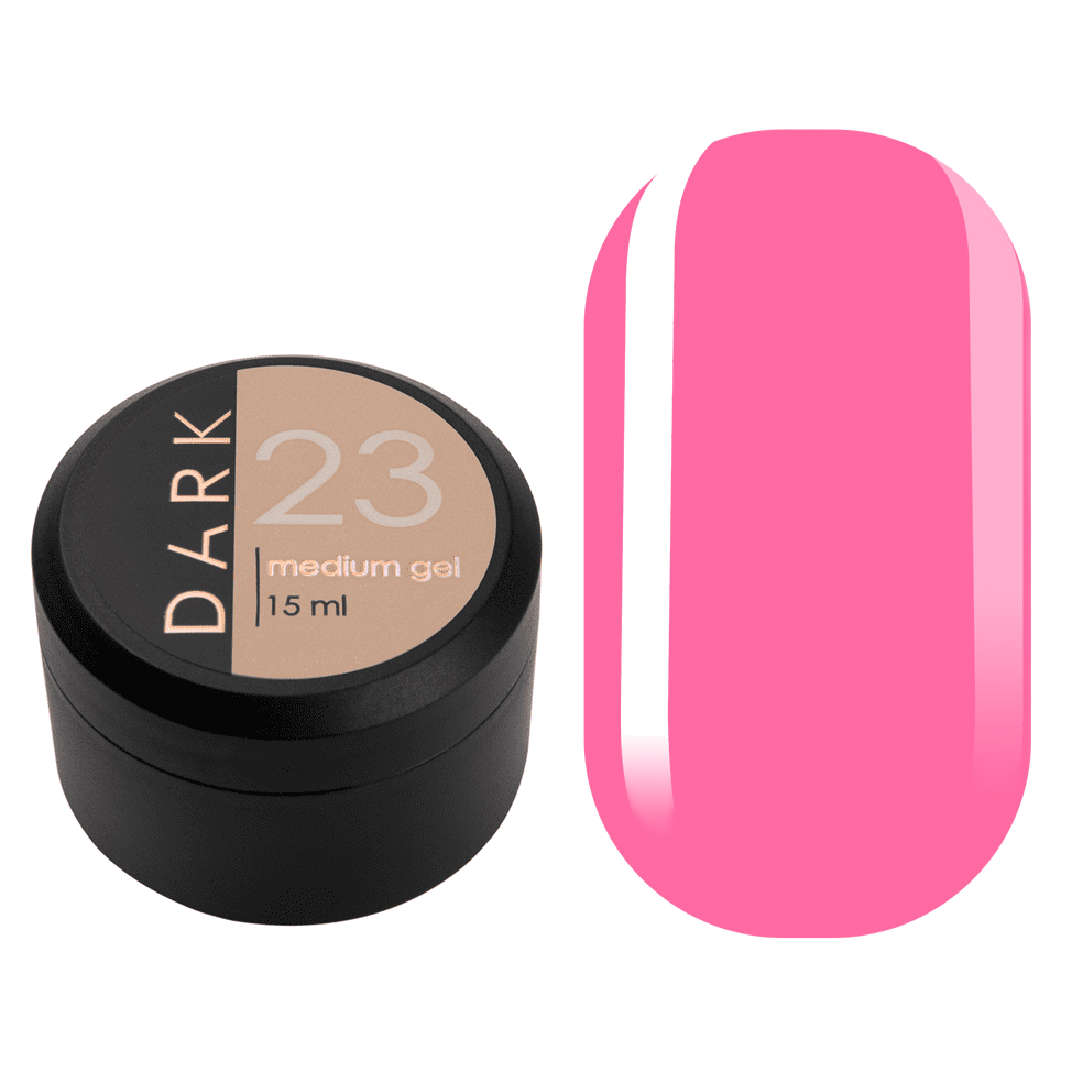 DARK MEDIUM GEL #23 (WITHOUT BRUSH), 15ml