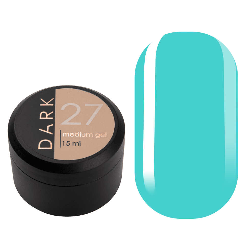 DARK MEDIUM GEL #27 (WITHOUT BRUSH), 15ml