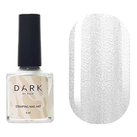 DARK STAMPING POLISH WHITE PEARL #44, 8ml