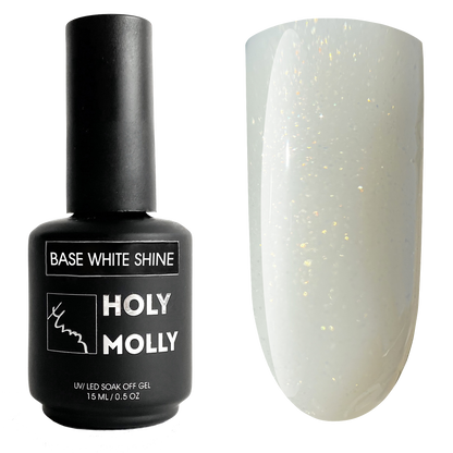 BASE WHITE SHINE 15ml- HOLY MOLLY™