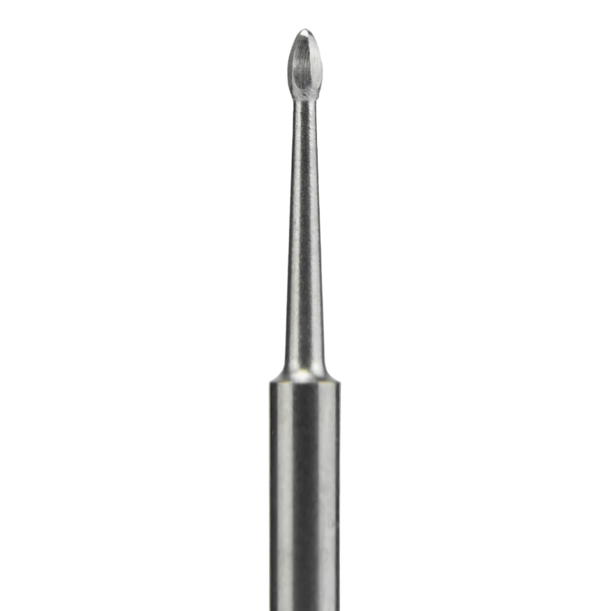 CARBIDE NAIL DRILL BIT, NAIL CLEANER MINI EXPERT, HEAD DIAMETER 1.2/2.5MM (FT12/012/2.5) (#204) - STALEKS™