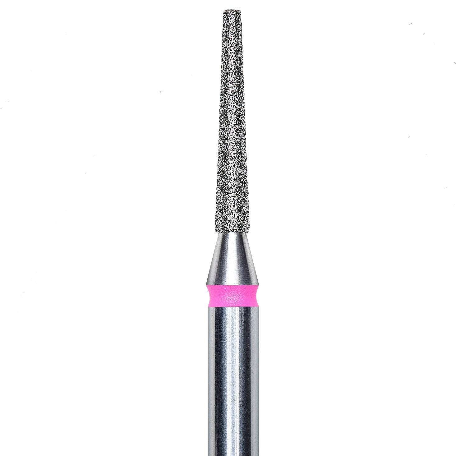 DIAMOND NAIL DRILL BIT, "FRUSTUM", RED, HEAD DIAMETER 1.6/10MM (FA70R016/10) - STALEKS™